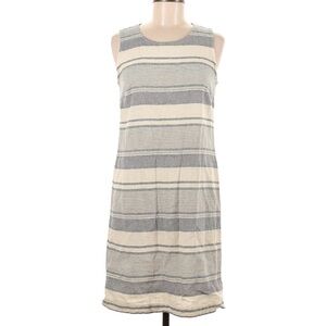 Artisan NY Cotton & Linen Sleeveless Striped Summer Dress, Size 6